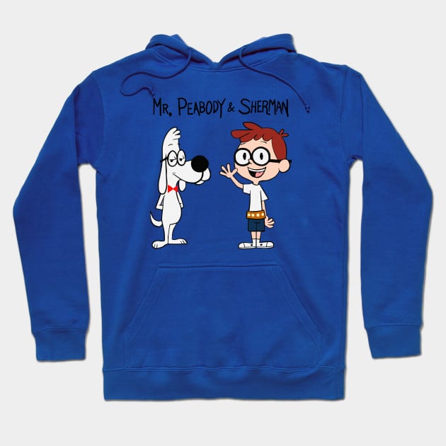 Mr Peabody and Sherman Hoodie by kareemik